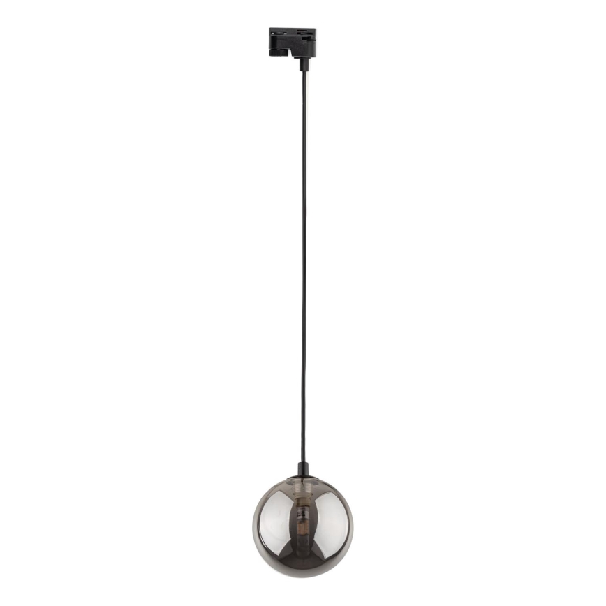 Пендел за 1-фазна релсова система TRACER 1xG9/8W/230V черен/опушен черен