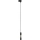 Пендел за 1-фазна релсова система TRACER 1xGU10/10W/230V черен/златист