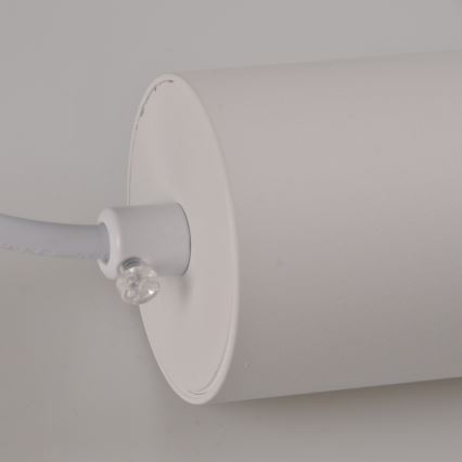Пендел за релсова система MARIBEL 3xGU10/10W/230V + 1 м релса система бял