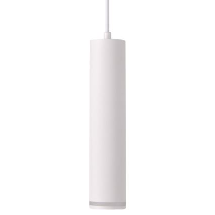 Пендел за релсова система ПАРИЖ 3xGU10/10W/230V + 1 м релса система бял