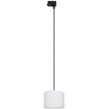 Пендел За трифазна релсова система TRACER 1xE27/15W/230V Ø 20 см черен/бял