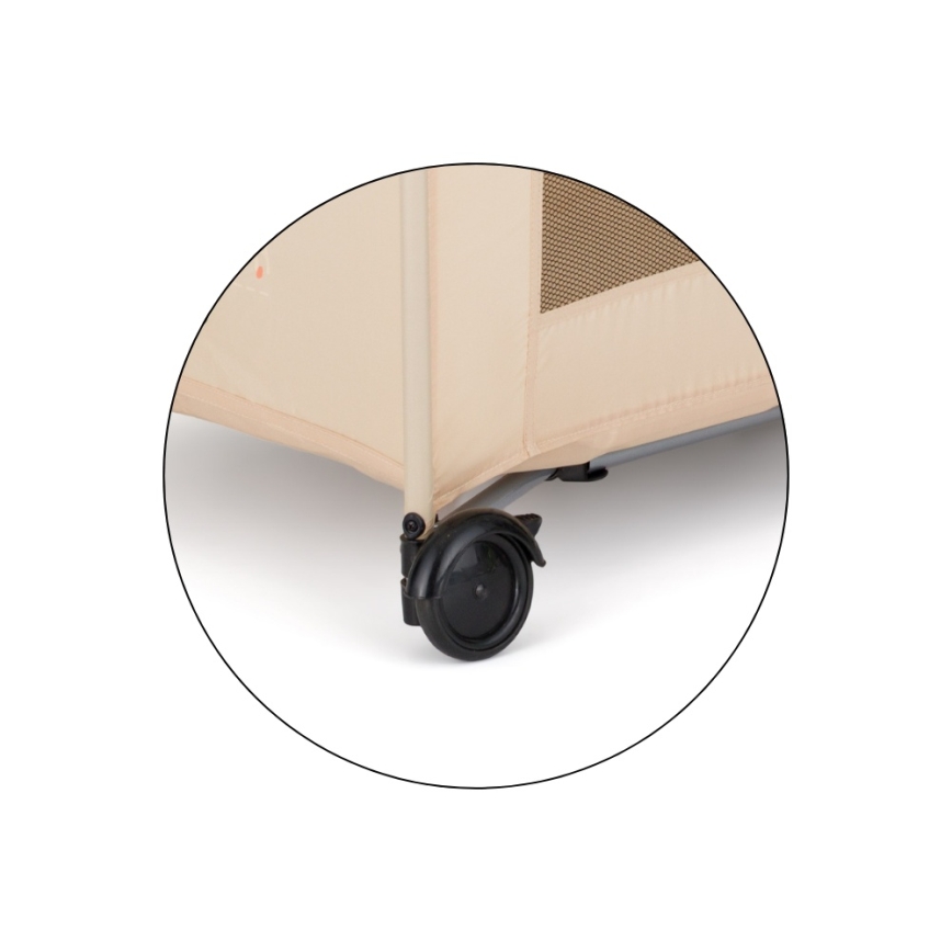 PETITE&MARS - Бебешка пътна кошара KOOT Tiger Super Hero