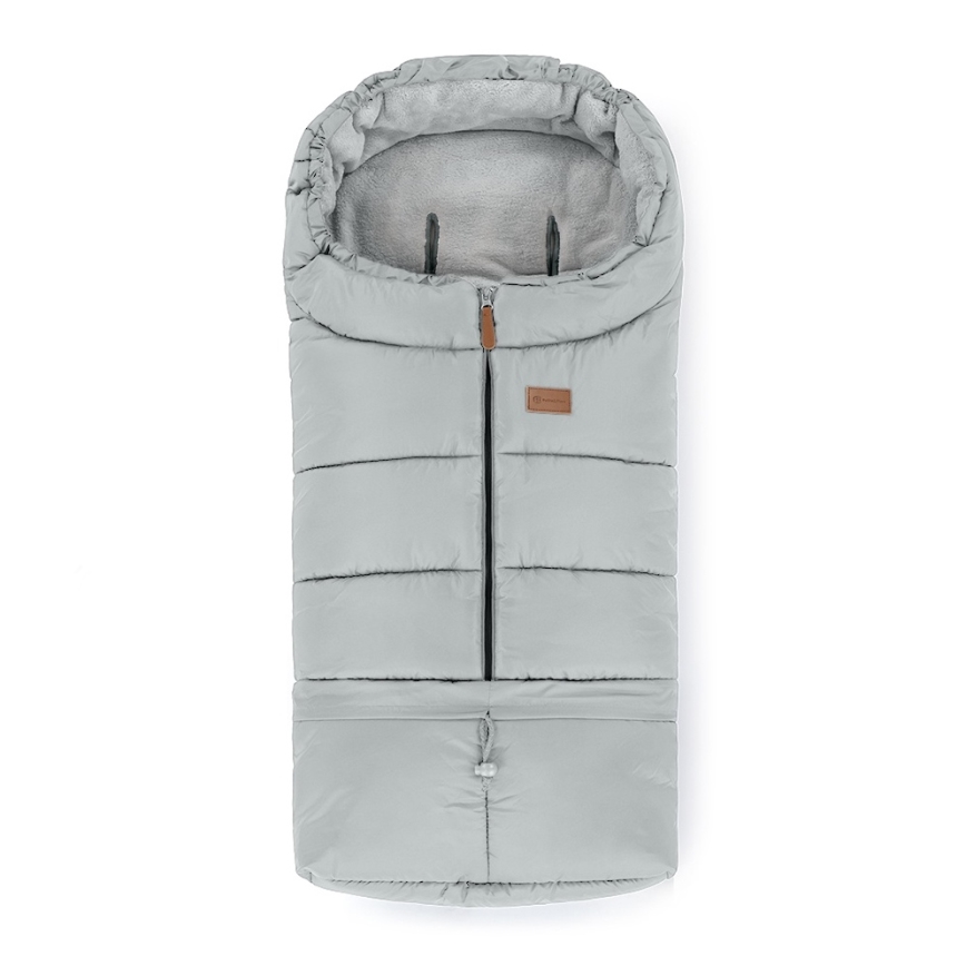 PETITE&MARS - Бебешки чувал 3 в 1 JIBOT светлосив