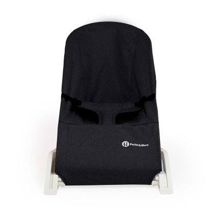 PETITE&MARS - Бебешки шезлонг CALMY черен