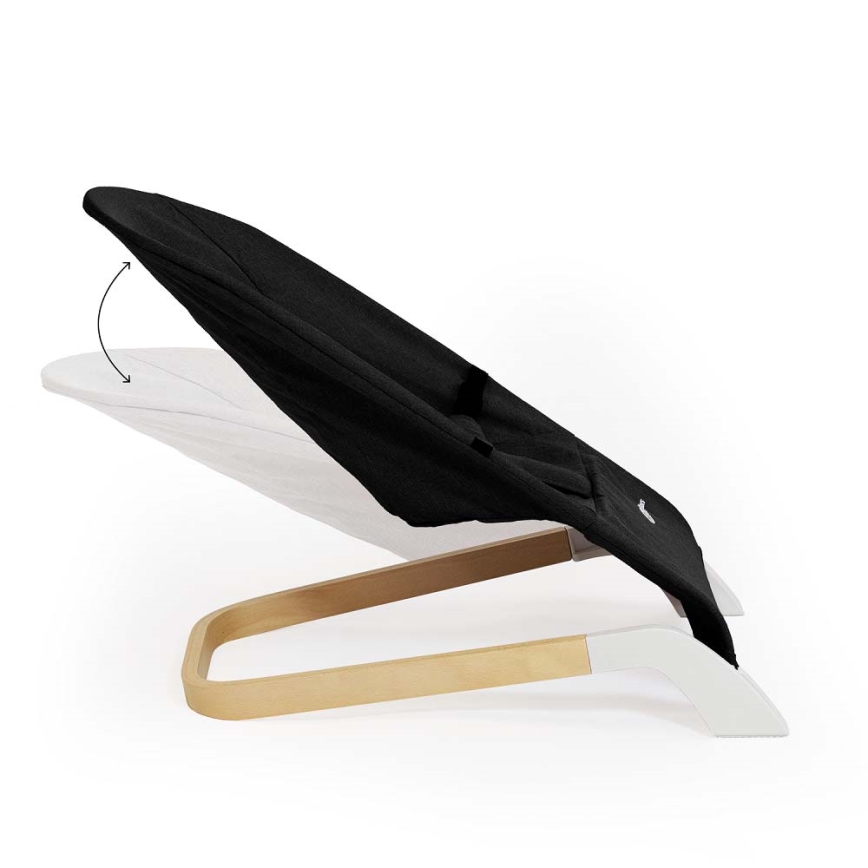 PETITE&MARS - Бебешки шезлонг CALMY черен