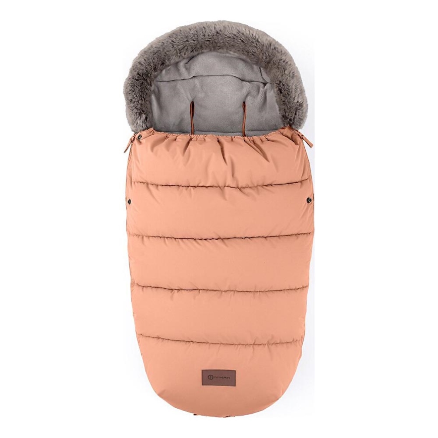 PETITE&MARS - Бебешко чувалче 4в1 COMFY Pastel Peach оранжев