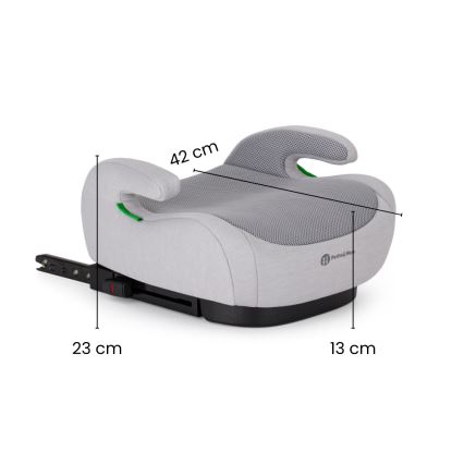 PETITE&MARS - Бустер за кола OPTIMUS PRO i-Size Air 125-150 cm (22-36 kg) сив