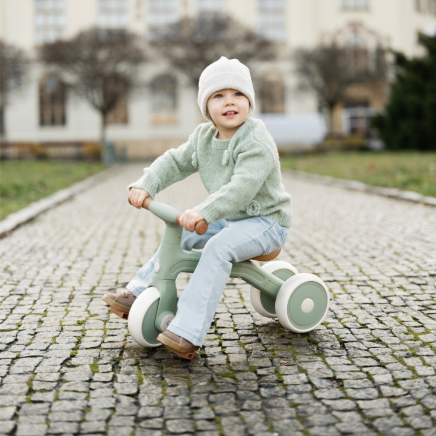 PETITE&MARS - Детска триколка 3 в 1 BINGO Sage Leaf