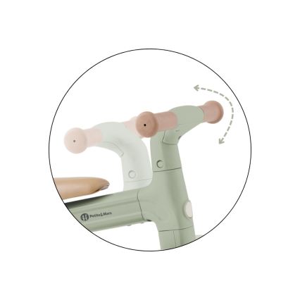 PETITE&MARS - Детска триколка 3 в 1 BINGO Sage Leaf