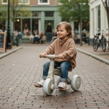 PETITE&MARS - Детска триколка 3 в 1 BINGO Слонова кост/бяла