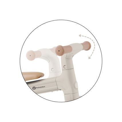 PETITE&MARS - Детска триколка 3 в 1 BINGO Слонова кост/бяла