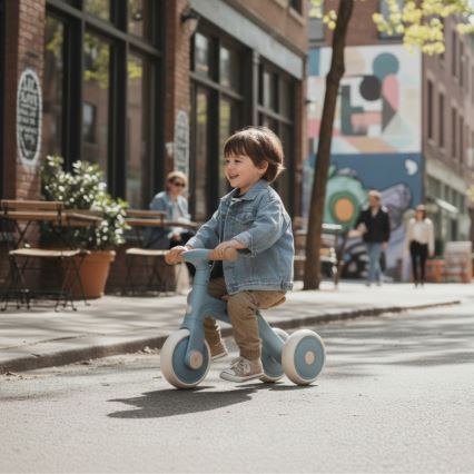 PETITE&MARS - Детска триколка 3 в 1 BINGO Stering Blue