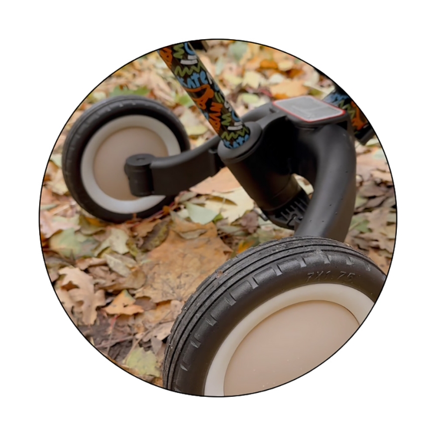 PETITE&MARS - Детска триколка 5 в 1 TURBO LIMITED City Beat