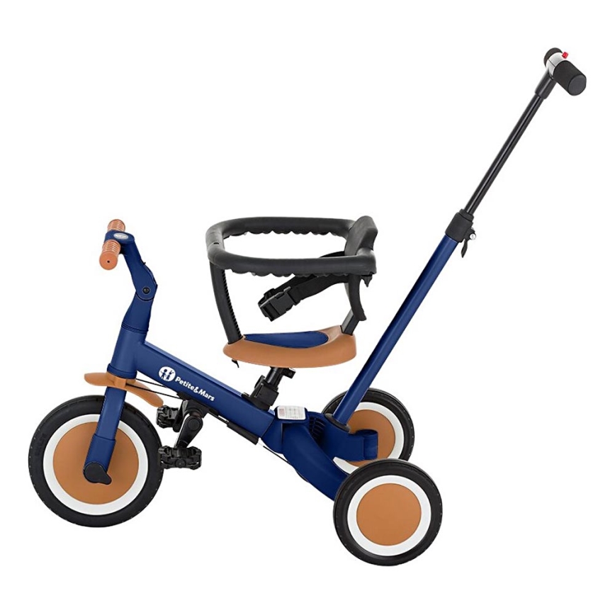PETITE&MARS - Детска триколка 5в1 TURBO Enigmatic Blue