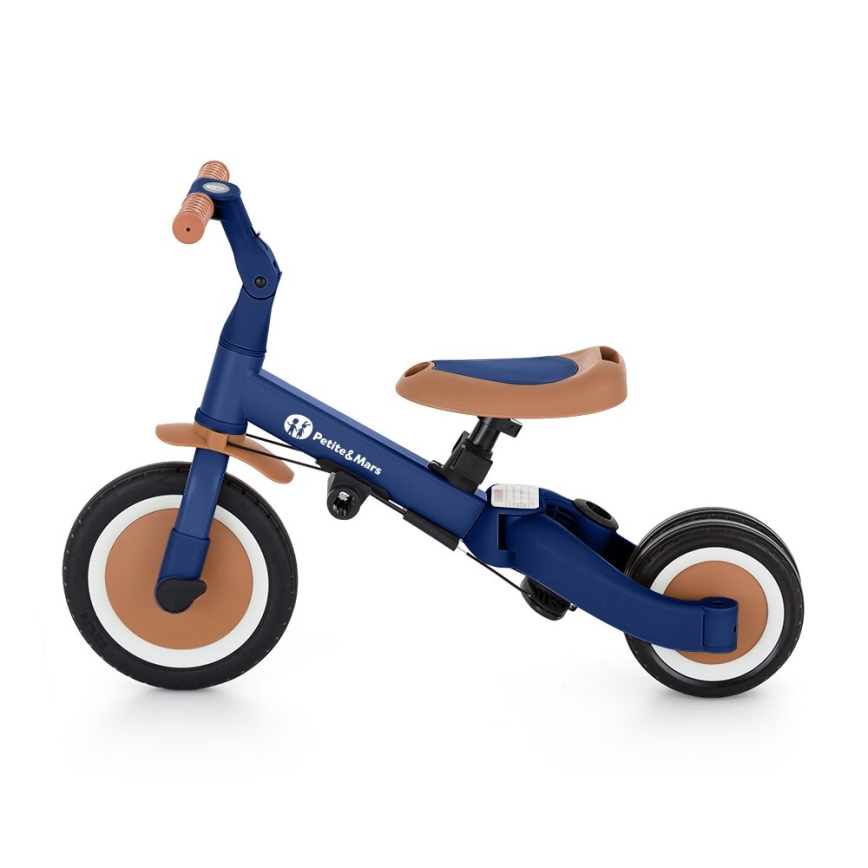 PETITE&MARS - Детска триколка 5в1 TURBO Enigmatic Blue