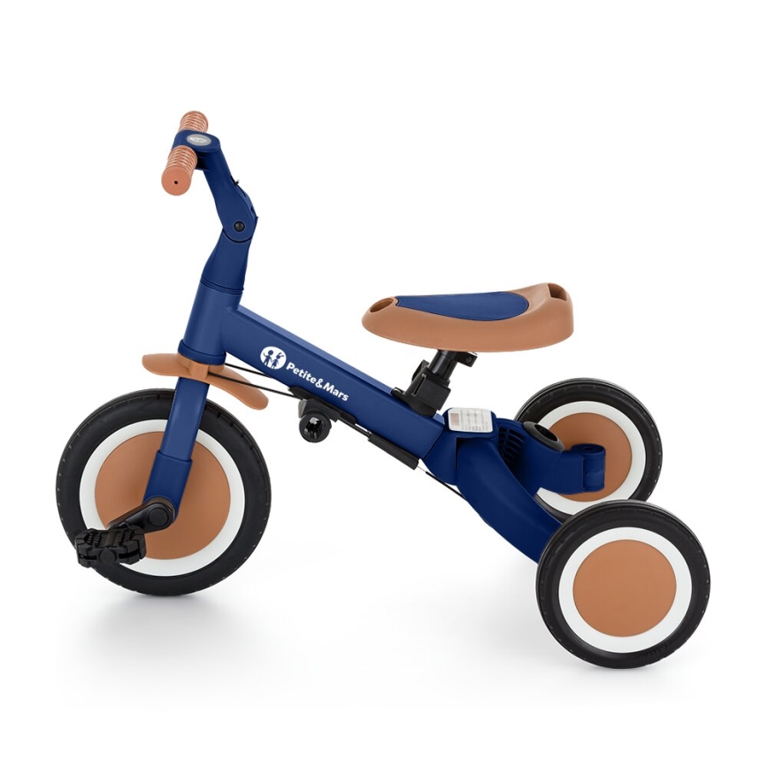 PETITE&MARS - Детска триколка 5в1 TURBO Enigmatic Blue