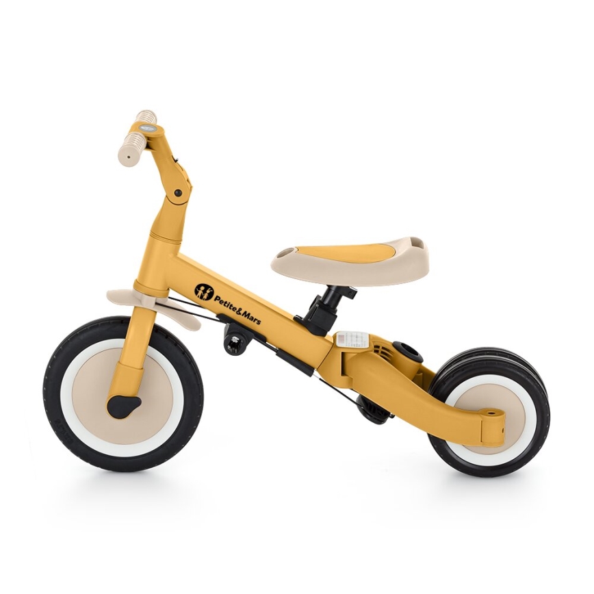PETITE&MARS - Детска триколка 5в1 TURBO Intense Ochre