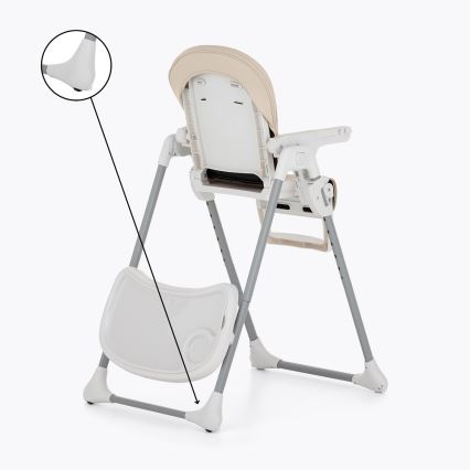 PETITE&MARS - Детско столче за хранене GUSTO зелено