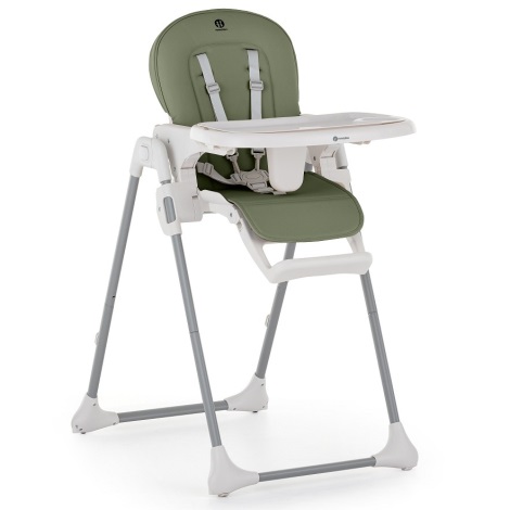 PETITE&MARS - Детско столче за хранене GUSTO зелено