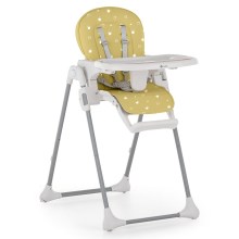 PETITE&MARS - Детско столче за хранене GUSTO жълто