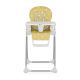 PETITE&MARS - Детско столче за хранене GUSTO жълто