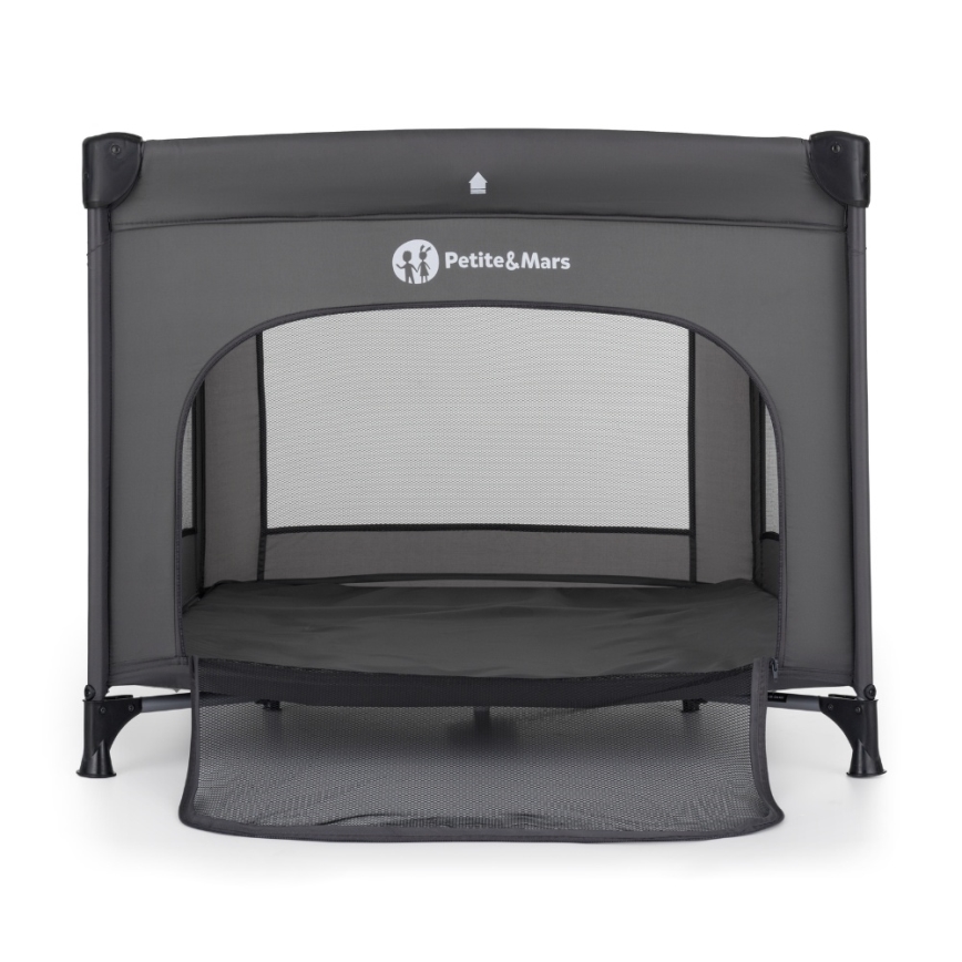 PETITE&MARS - Преносим детски манеж NOOK Urban Антрацит