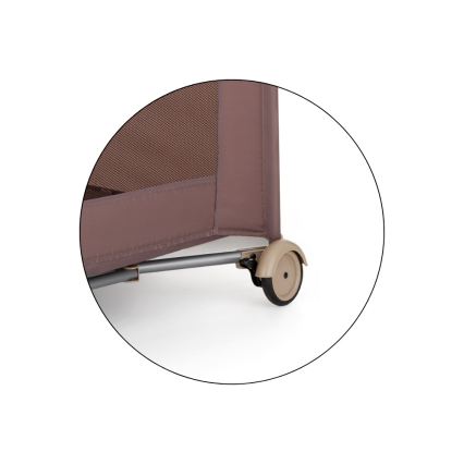 PETITE&MARS - Преносимо бебешко креватче NYJA Elegant Dreamlines Mocha