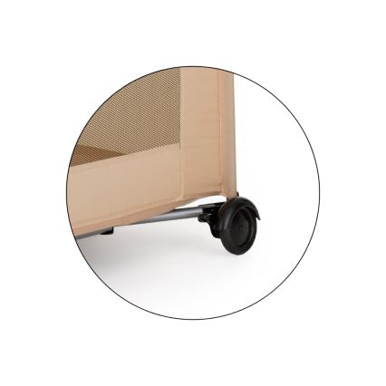 PETITE&MARS - Пътна кошара NYJA Urban Jungle, цвят пясък