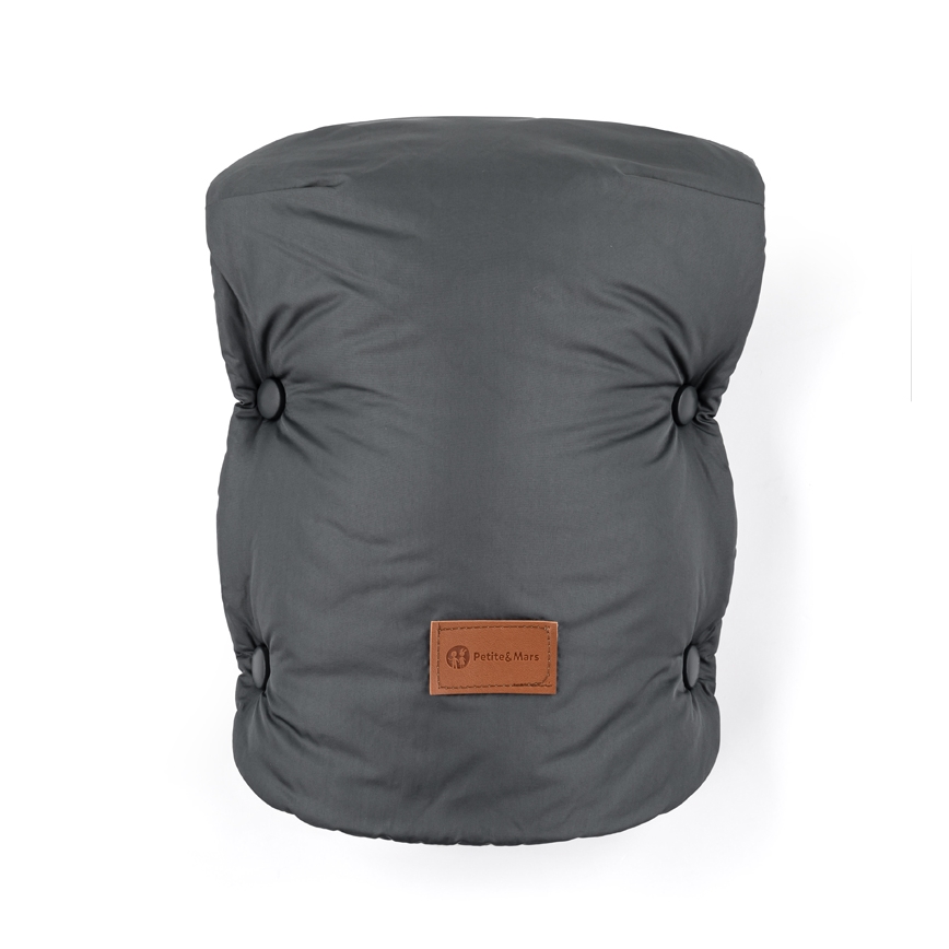 PETITE&MARS - Ръкавици за бебешка количка JASIE сиви