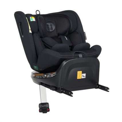PETITE&MARS - Седалка за кола TWISTGUARD PRO i-Размер 40-150 см (0-36 кг) черен