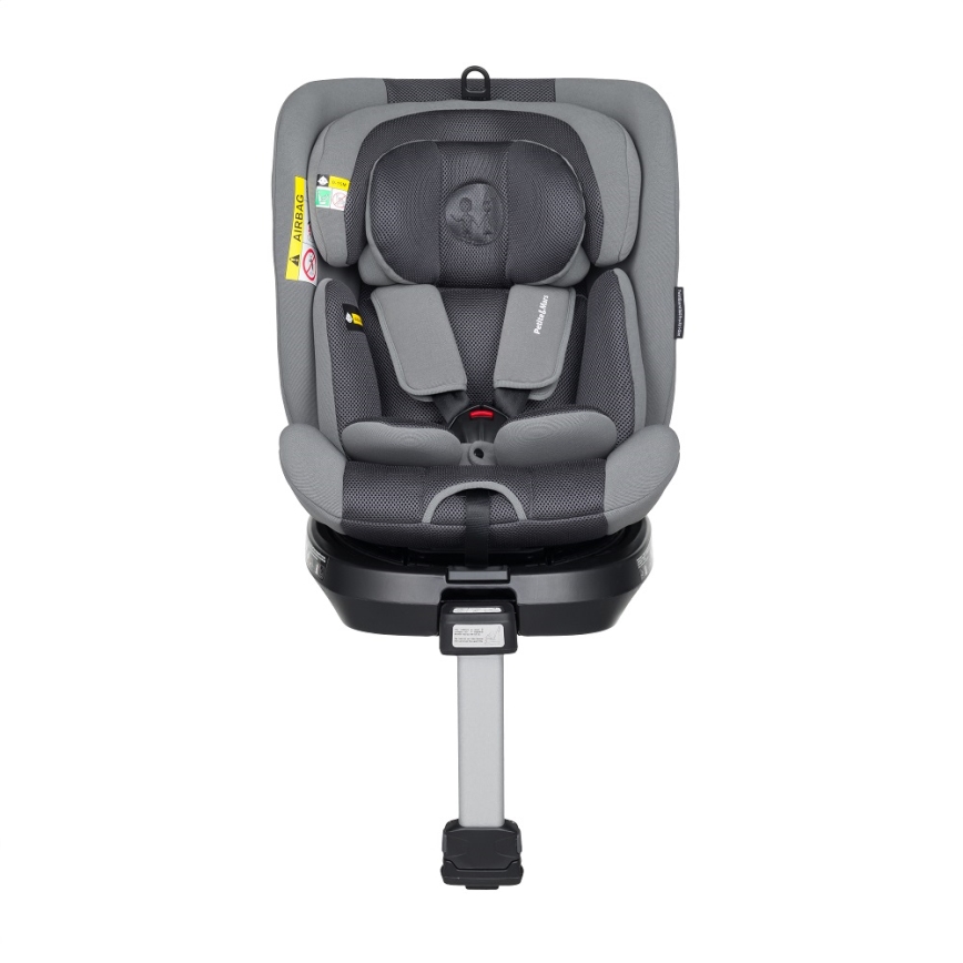 PETITE&MARS - Седалка за кола TWISTGUARD PRO i-Размер 40-150 см (0-36 кг) сив