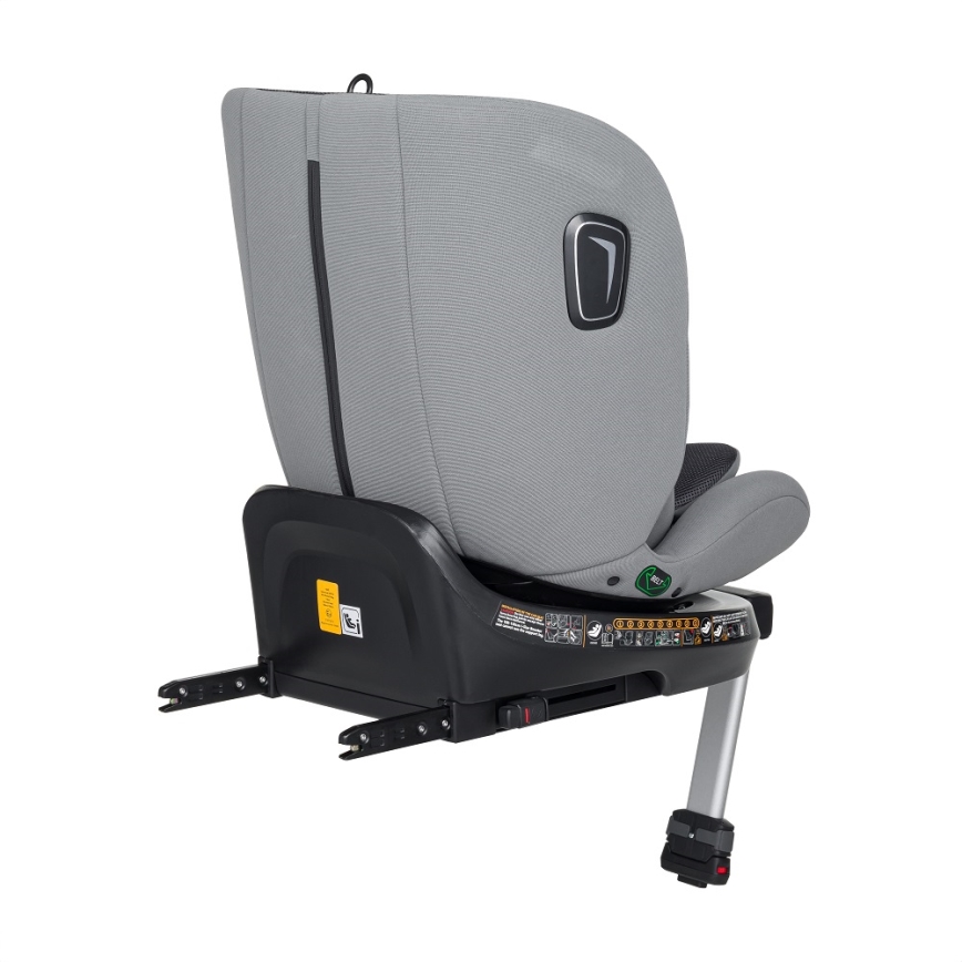 PETITE&MARS - Седалка за кола TWISTGUARD PRO i-Размер 40-150 см (0-36 кг) сив