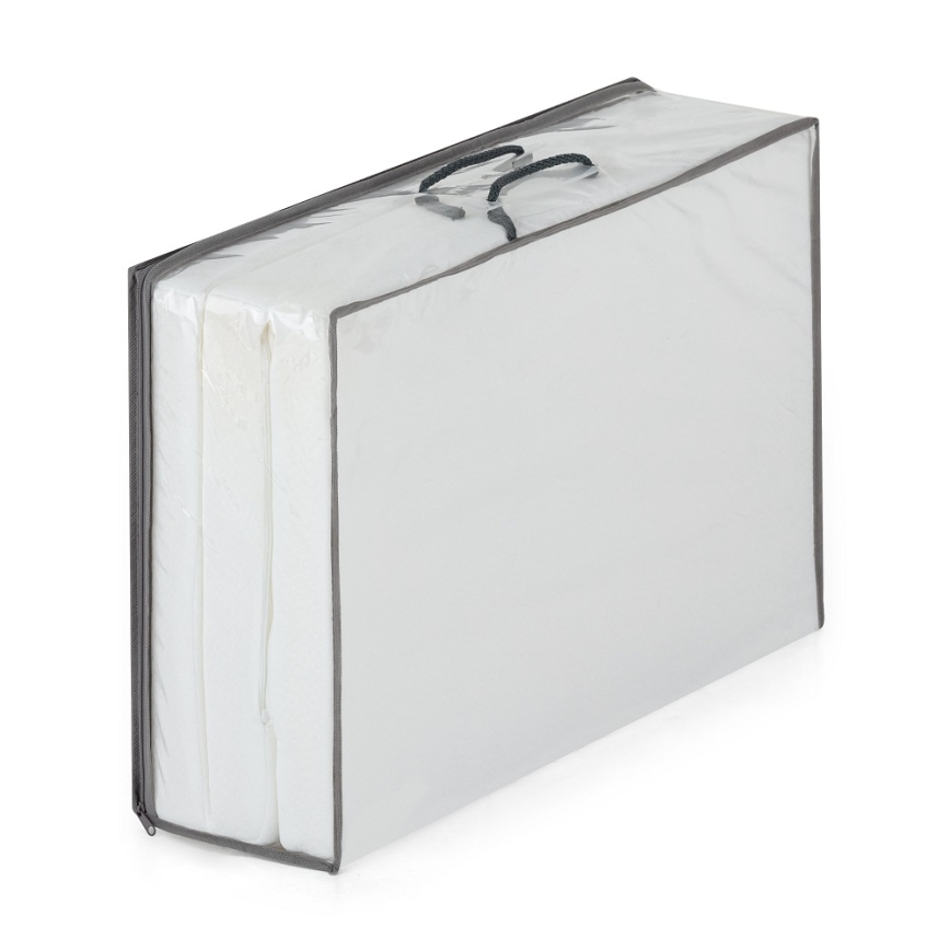 PETITE&MARS - Сгъваем пътнически матрак FOLDIE 120x60 cm бял