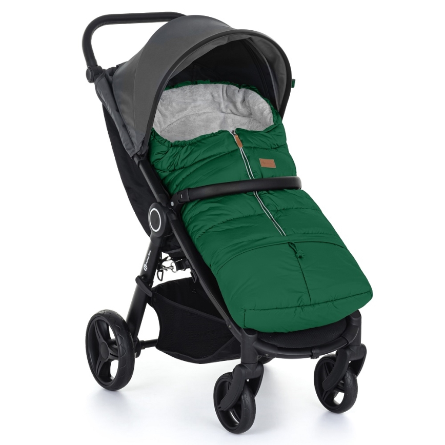 PETITE&MARS - К-кт Бебешко спално чувалче 3в1 JIBOT + stroller ръка muff зелен
