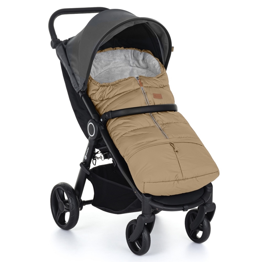 PETITE&MARS - К-кт Бебешко спално чувалче 3в1 JIBOT + stroller ръка muff кафяв