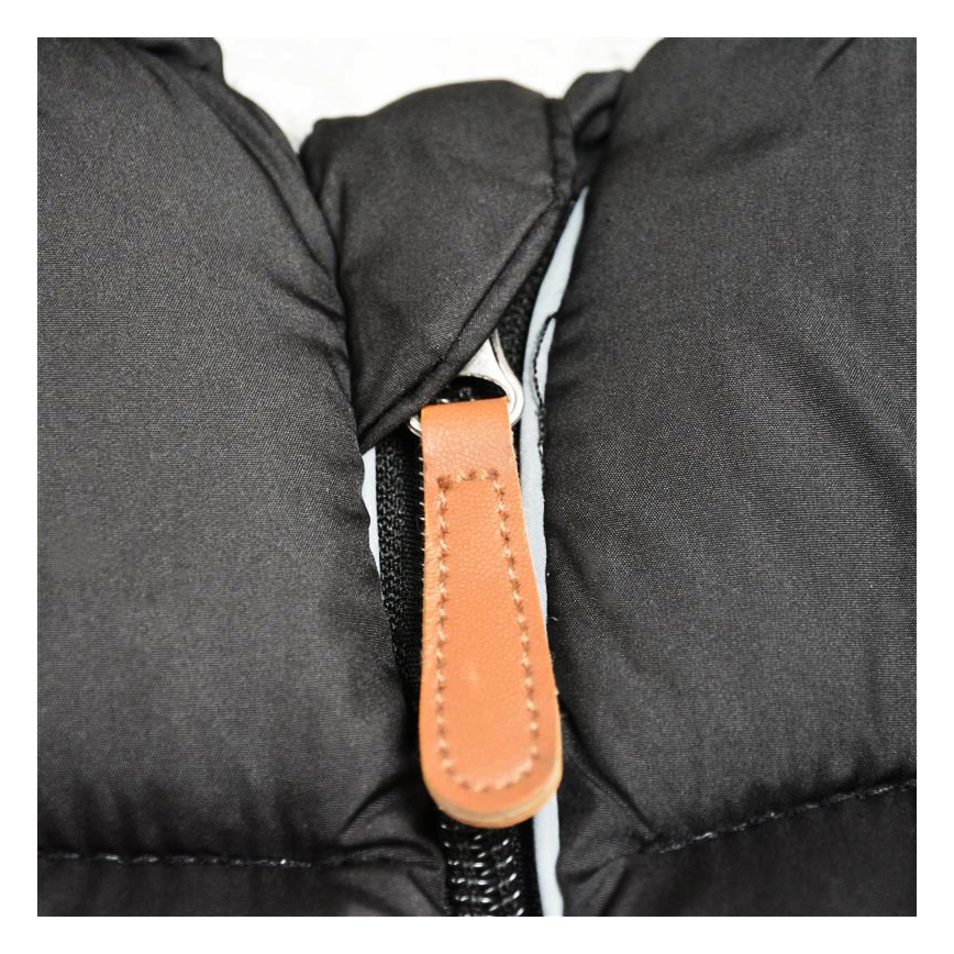 PETITE&MARS - КОМПЛЕКТ Детски спален чувал 3в1 JIBOT + ръкавици за количка JASIE черен