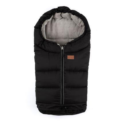 PETITE&MARS - КОМПЛЕКТ Детски спален чувал 3в1 JIBOT + ръкавици за количка JASIE черен