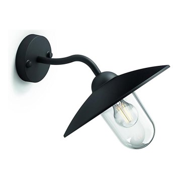 Philips 01643/30/PN - Външна стенна лампа HAMMOCK 1xE27/60W/230V IP44