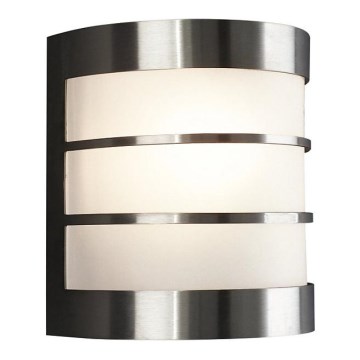 Philips 1- Екстериорен аплик 1xE27/60W/230V IP44 матов хром