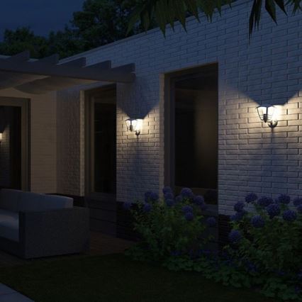 Philips - Екстериорна Стенна лампа E27/60W/230V IP44