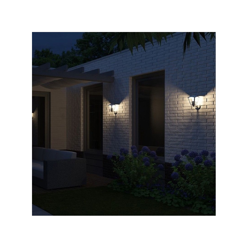 Philips - Екстериорна Стенна лампа E27/60W/230V IP44