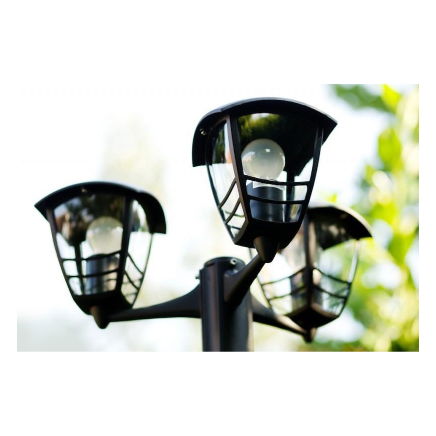 Philips 15385/30/16 - Екстериорна лампа MYGARDEN CREEK 3xE27/60W/230V IP44