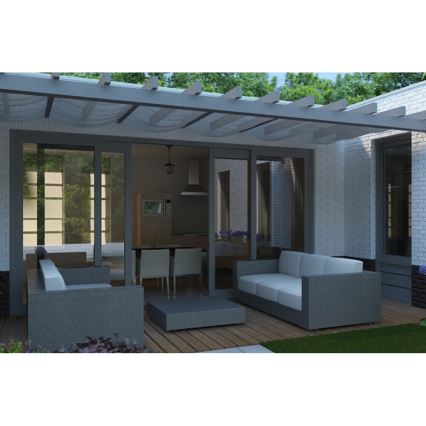 Philips - Екстериорен висящ полилей 1xE27/60W/230V черен IP44