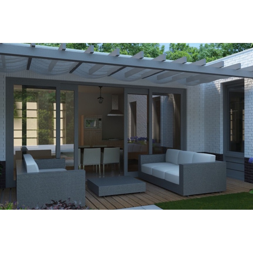 Philips - Екстериорен висящ полилей 1xE27/60W/230V черен IP44