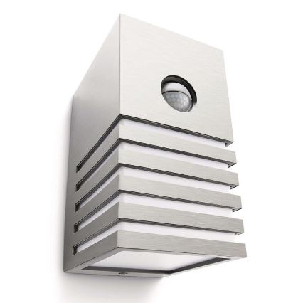 Philips - Екстериорен аплик със сензор 1xE27/20W/230V IP44