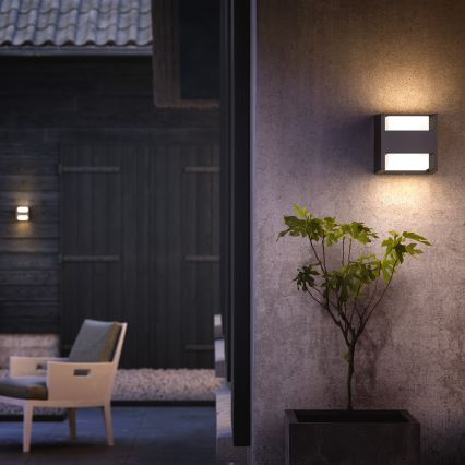 Philips - LED Екстериорен аплик LED/4,5W/230V 2700K IP44