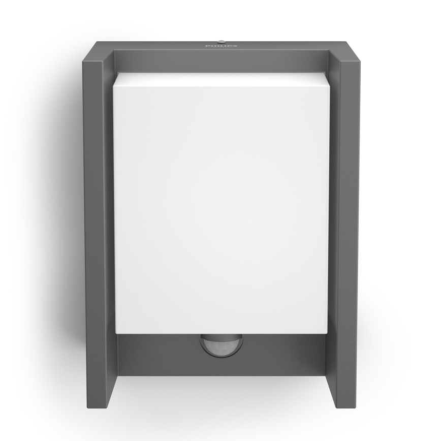 Philips - LED Екстериорен аплик със сензор LED/6W 2700K IP44