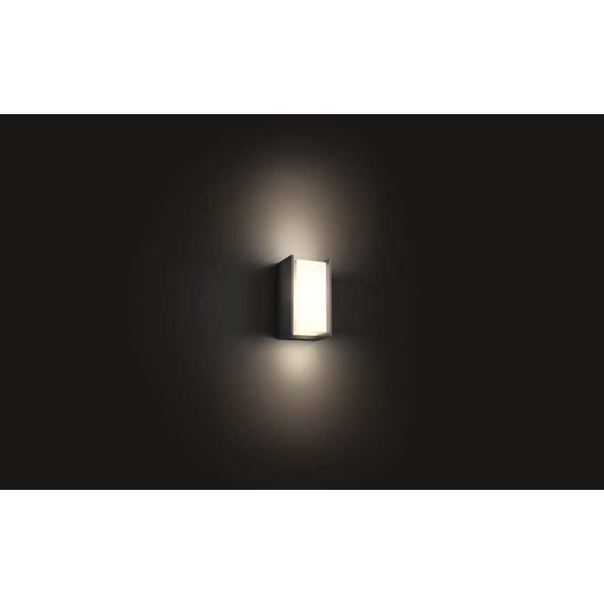 Philips - LED Димируем екстериорен аплик Hue TURACO 1xE27/9,5W/230V IP44