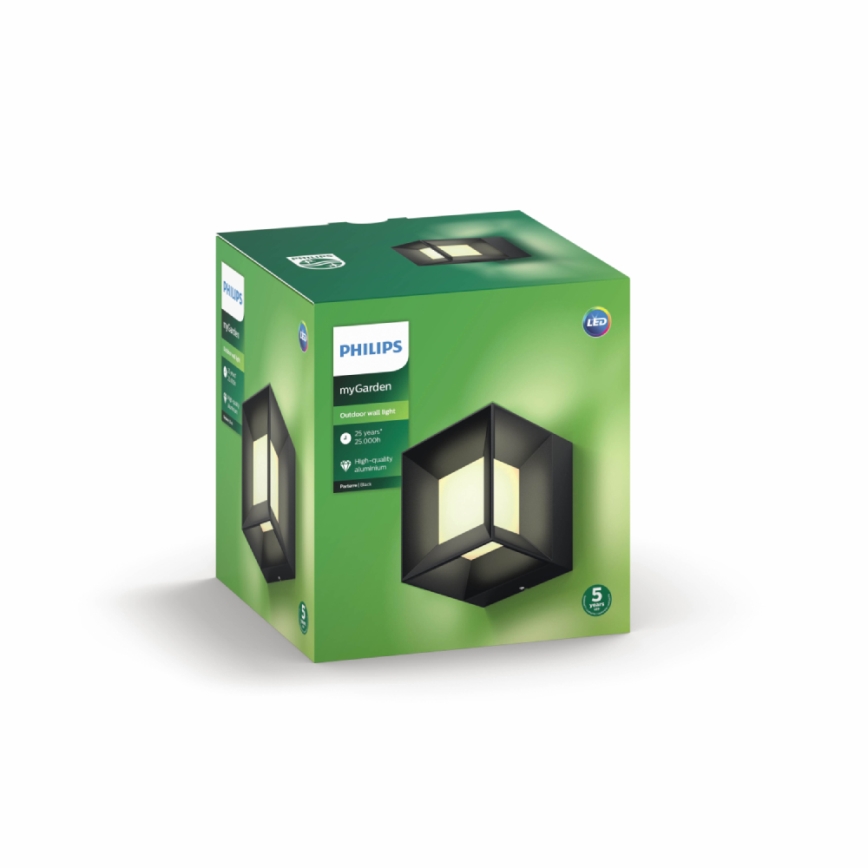 Philips - LED Екстериорен аплик LED/8W IP44