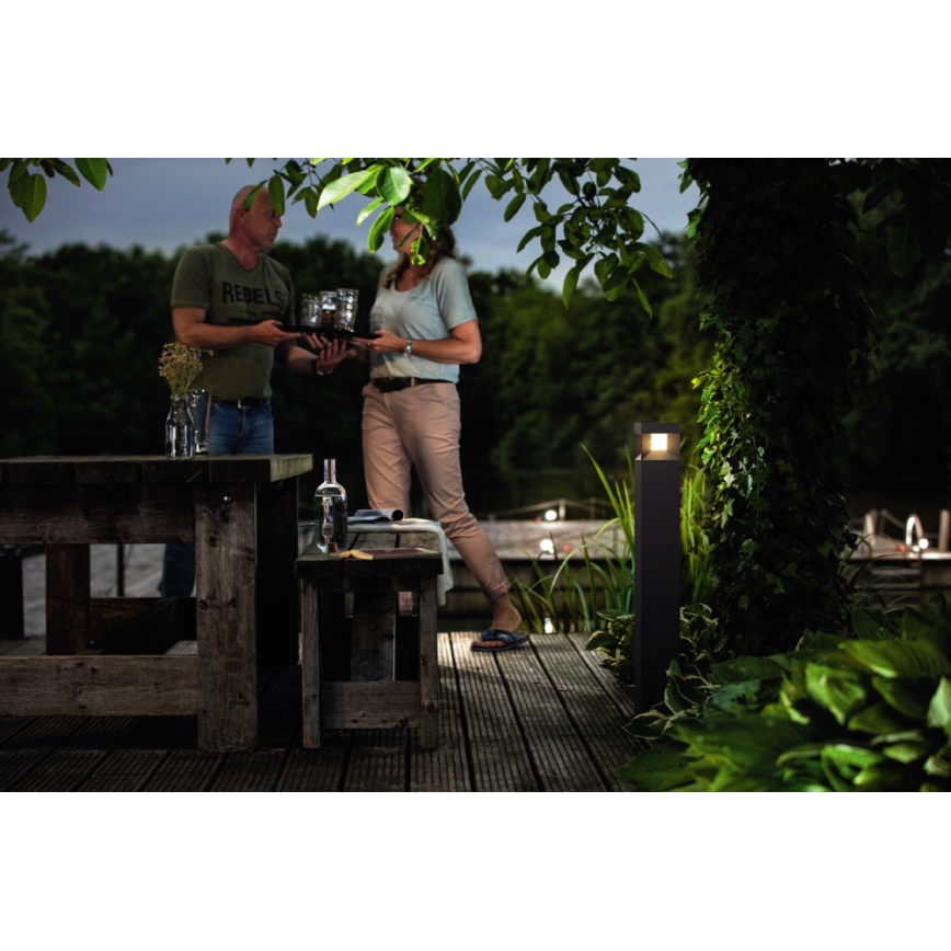 Philips - LED Екстериорна лампа колона LED/8W IP44